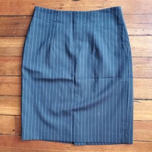 Banana Republic pinstripe pencil skirt